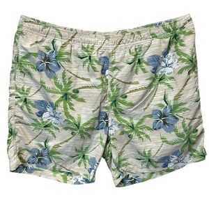 Tommy‎ Bahama Floral Swim Trunks Tropical Beach Shorts XL